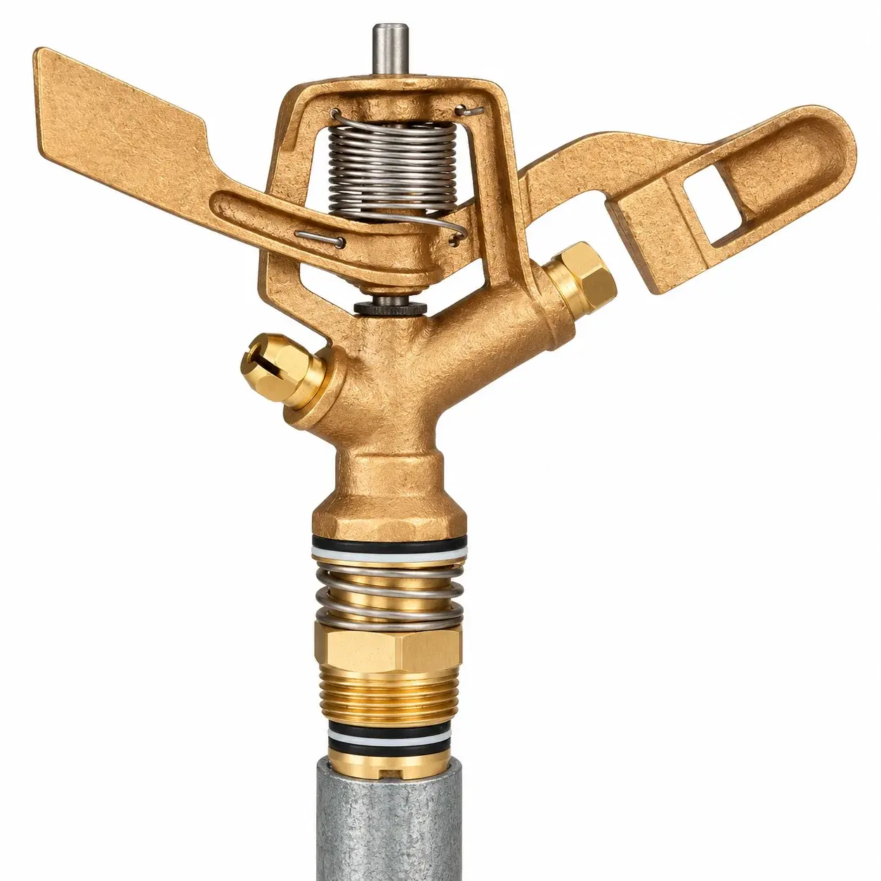 3/4 inch brass sprinkler for agricultural and farm irrigation